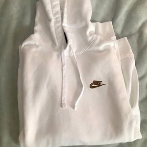 White Nike Hoodie